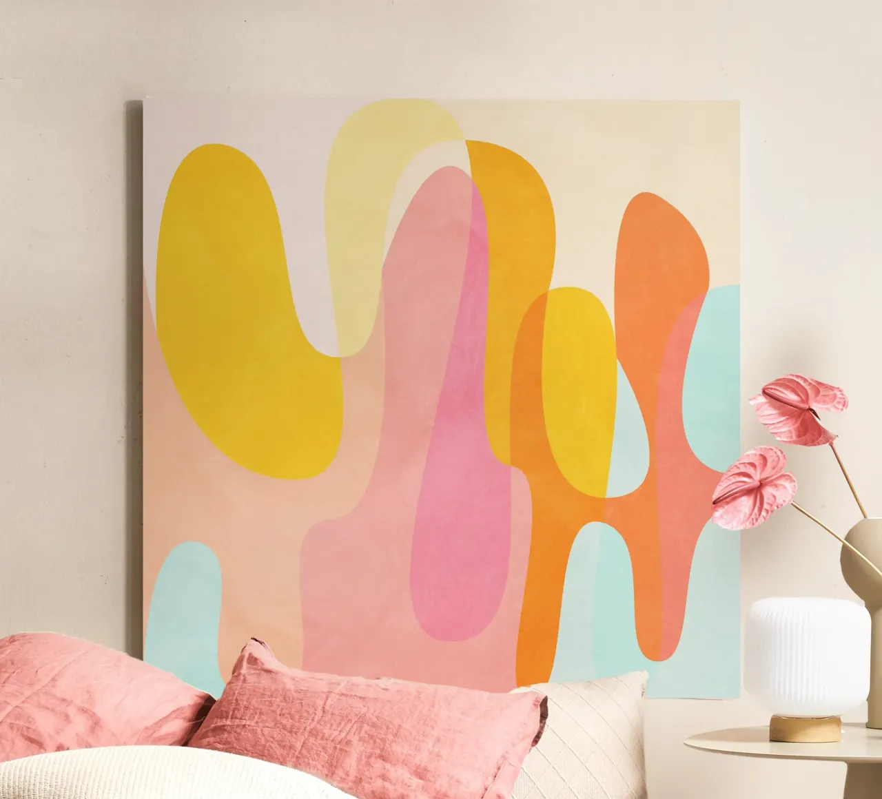 Clear and Cute tela con Cornice a cassetta da lovely lines