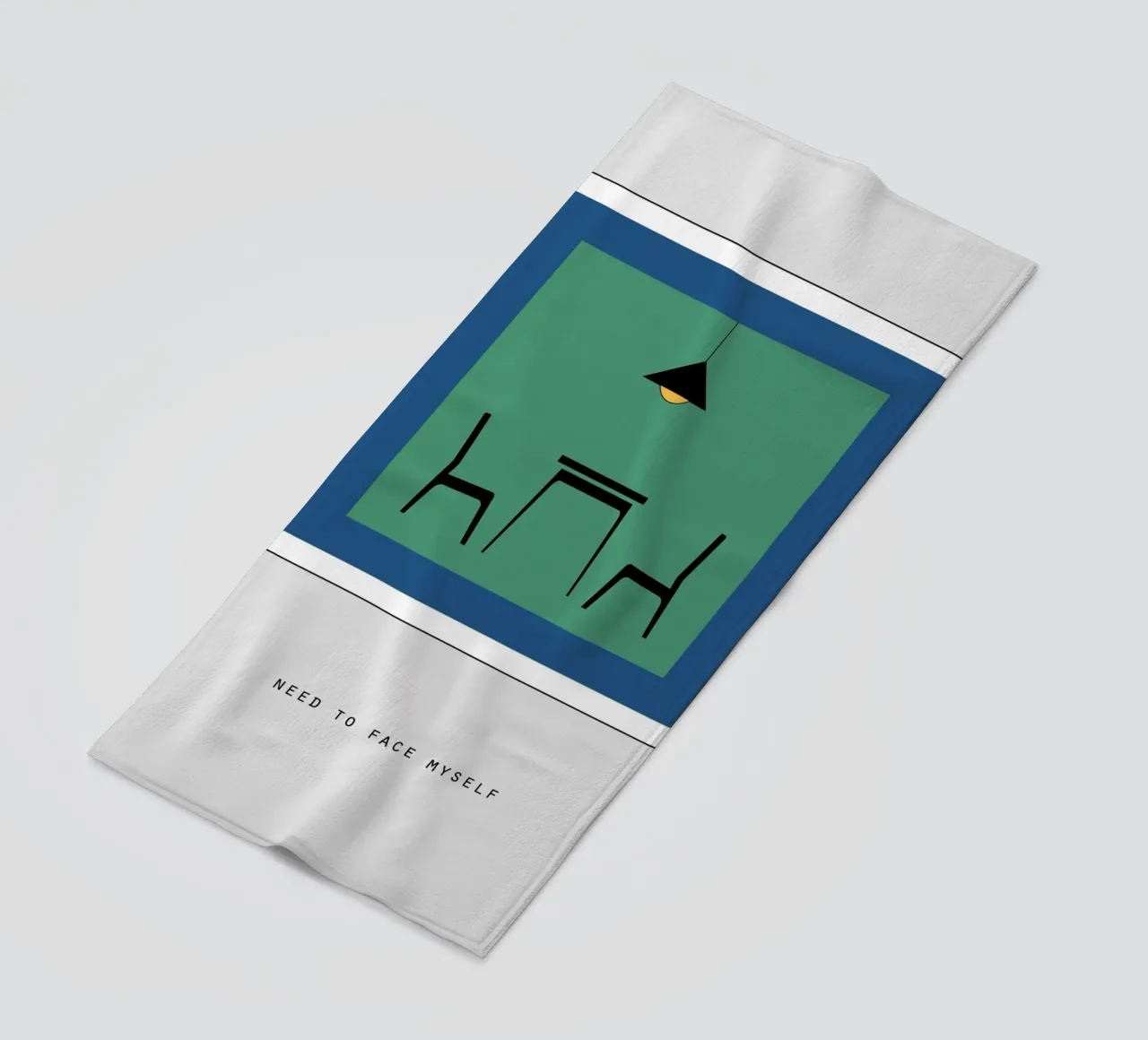 NEED TO FACE MYSELF telo mare da natural neutral