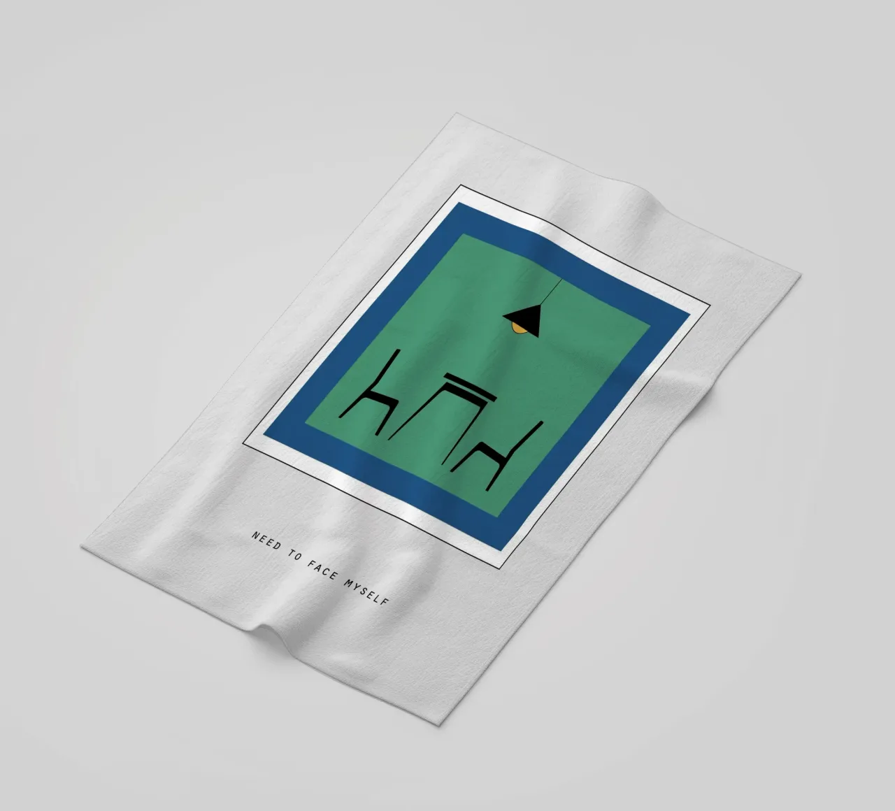 NEED TO FACE MYSELF telo mare da natural neutral