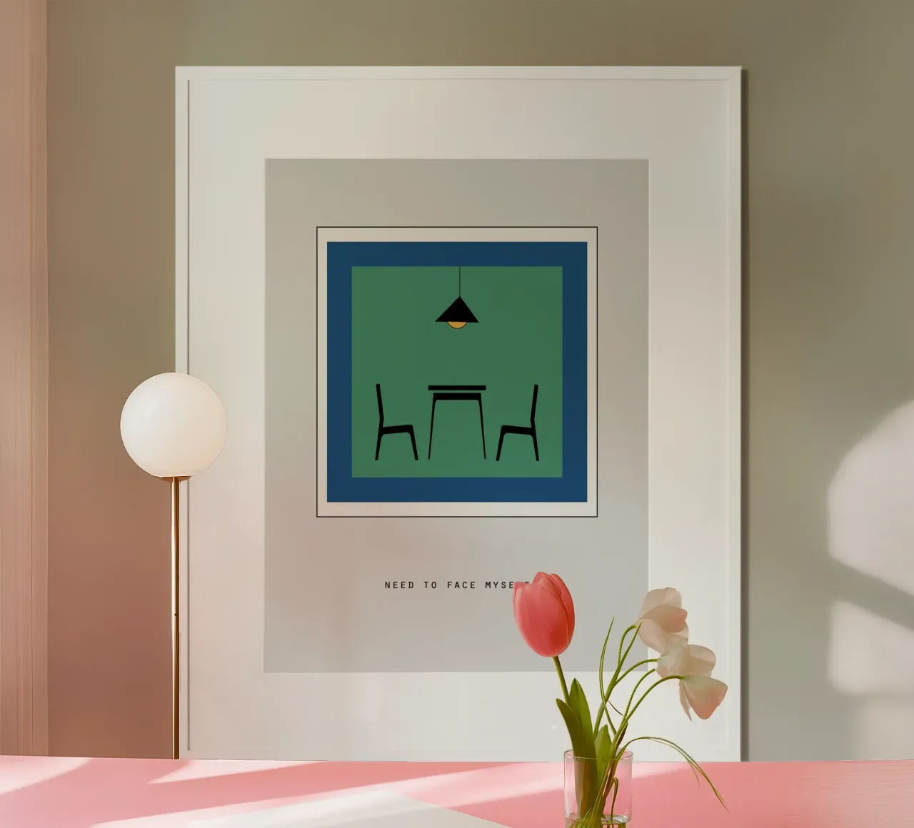 NEED TO FACE MYSELF carta hahnemühle da natural neutral