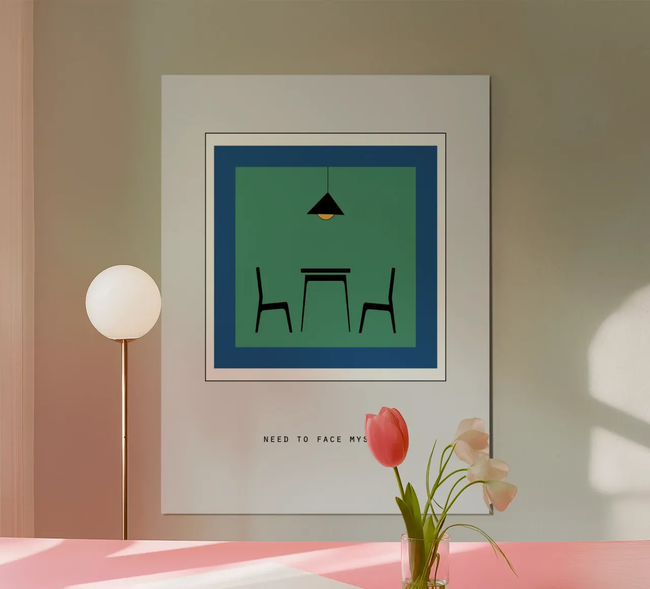 NEED TO FACE MYSELF carta hahnemühle da natural neutral