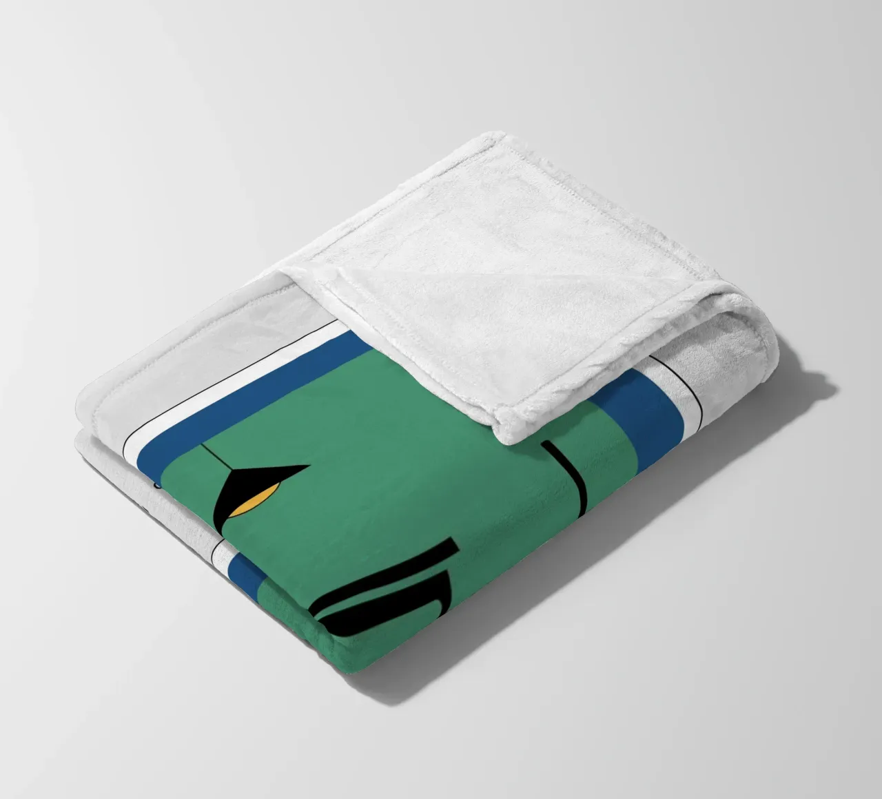 NEED TO FACE MYSELF coperta in pile da natural neutral