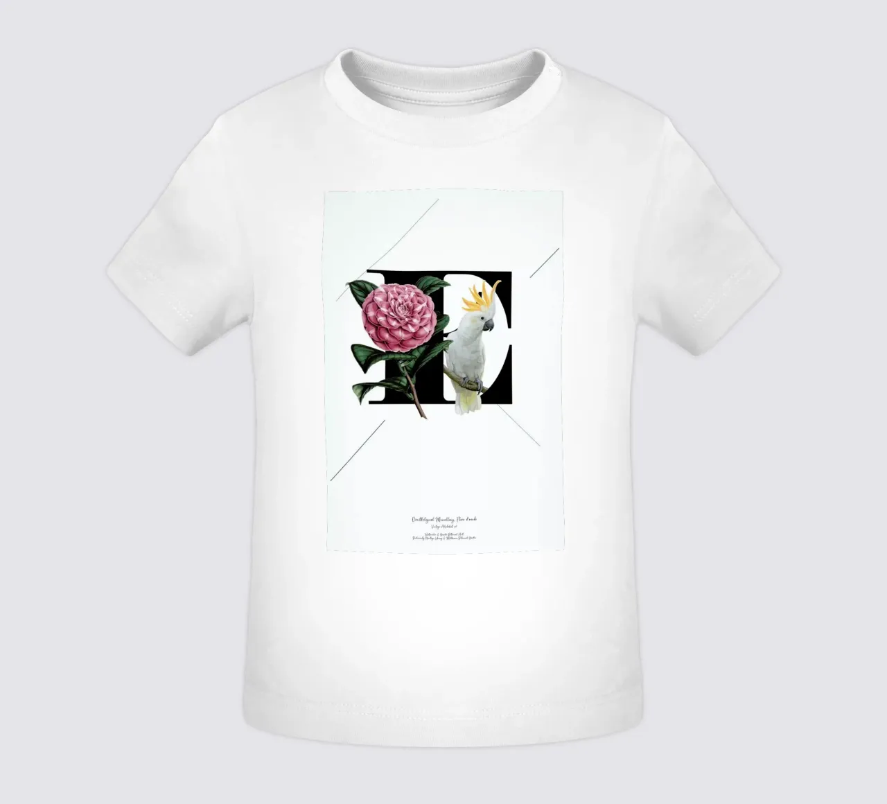 Botanical Alphabet - E maglietta neonato da Froilein Juno
