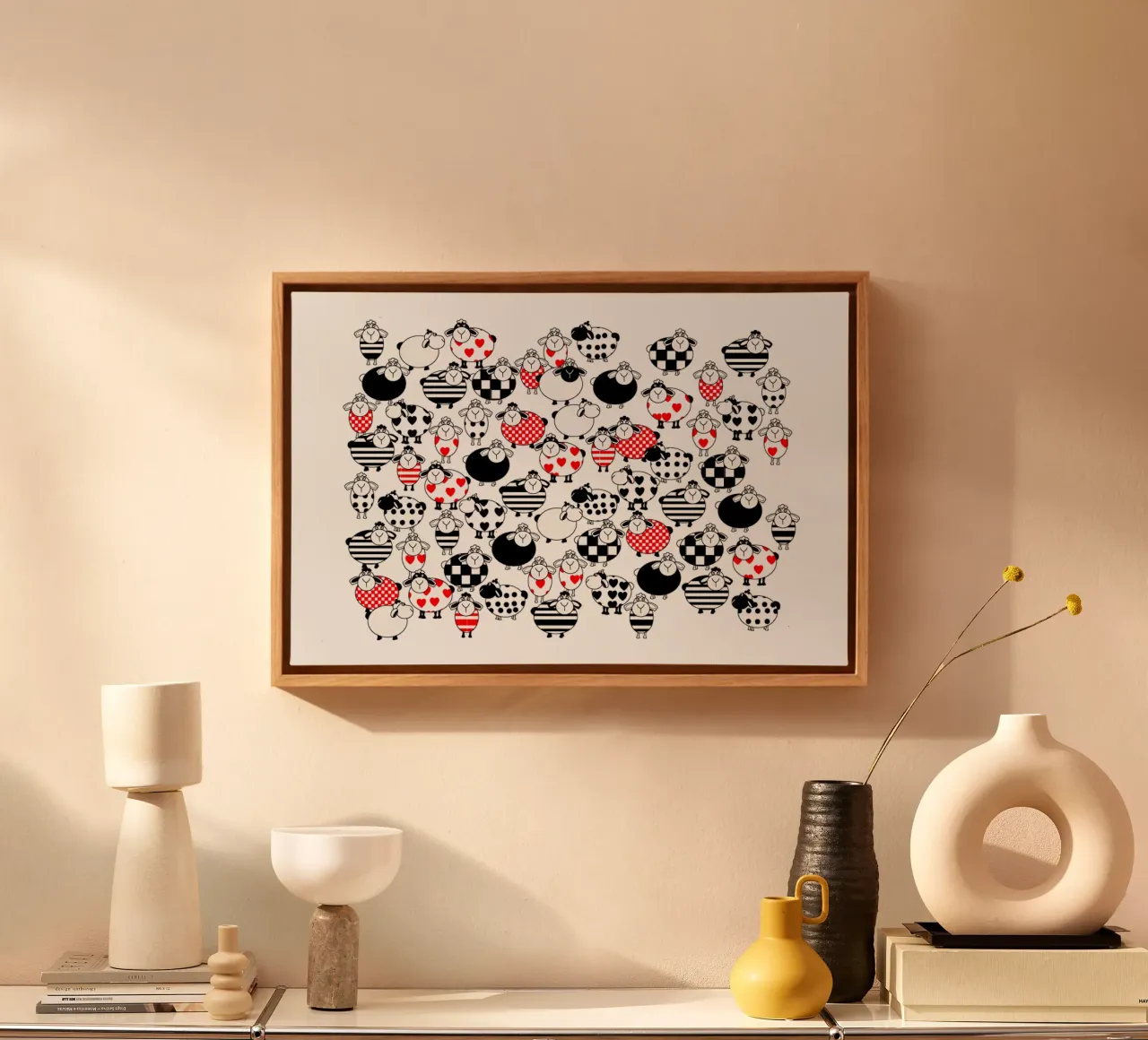Counting sheep canvas by SunflowerDE