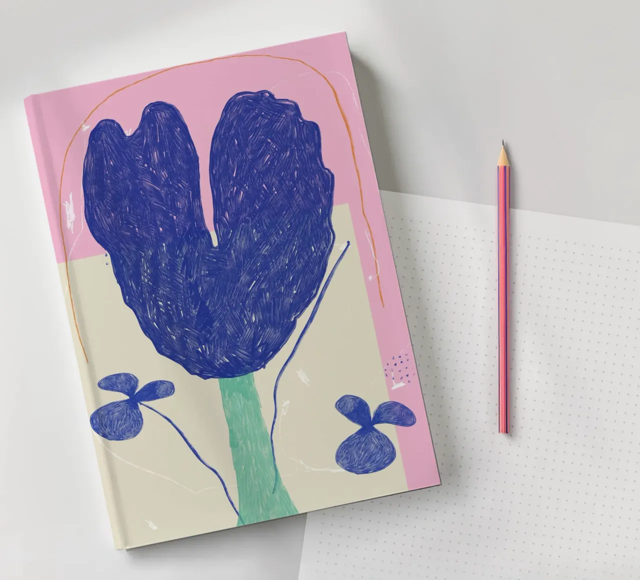 Color Bloom No 20 notebook by treechild