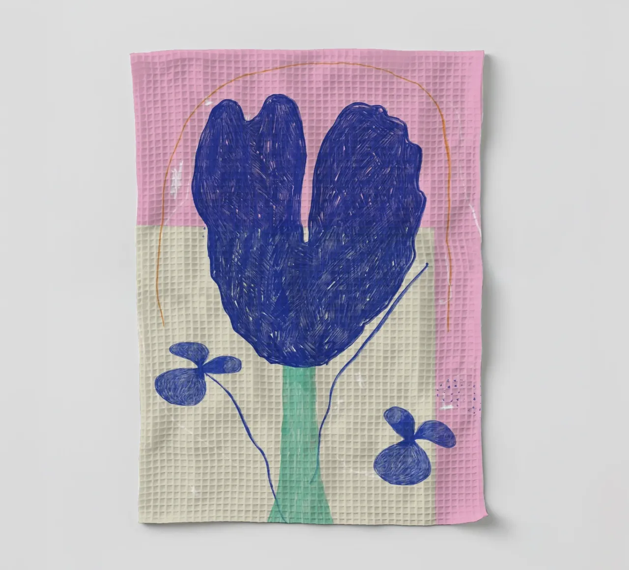 Color Bloom No 20 canovaccio da cucina da treechild