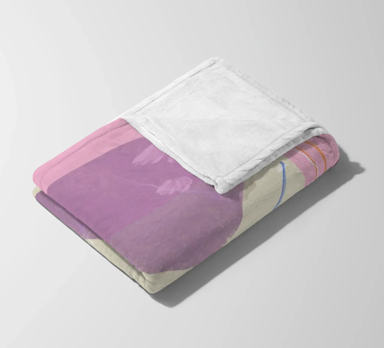 Color Bloom No 21 coperta in pile da treechild