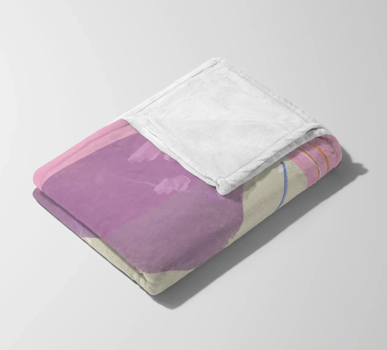 Color Bloom No 21 coperta in pile da treechild