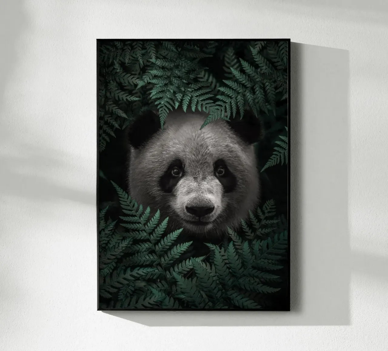 L'orso panda nella foresta plexiglass da arizrab