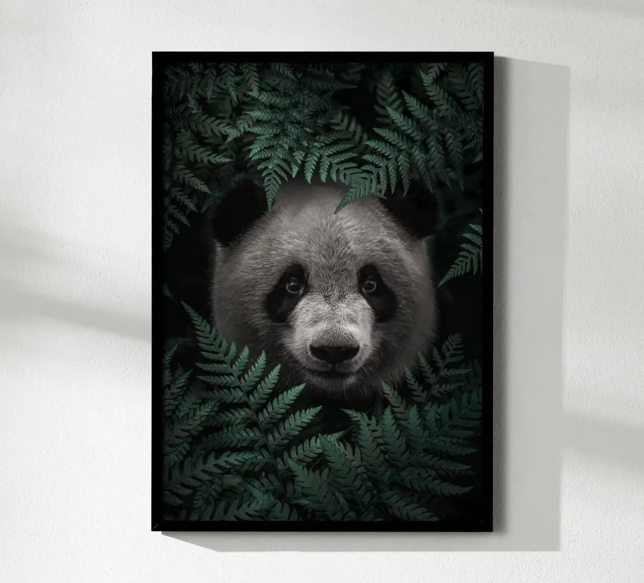 L'orso panda nella foresta carta hahnemühle da arizrab