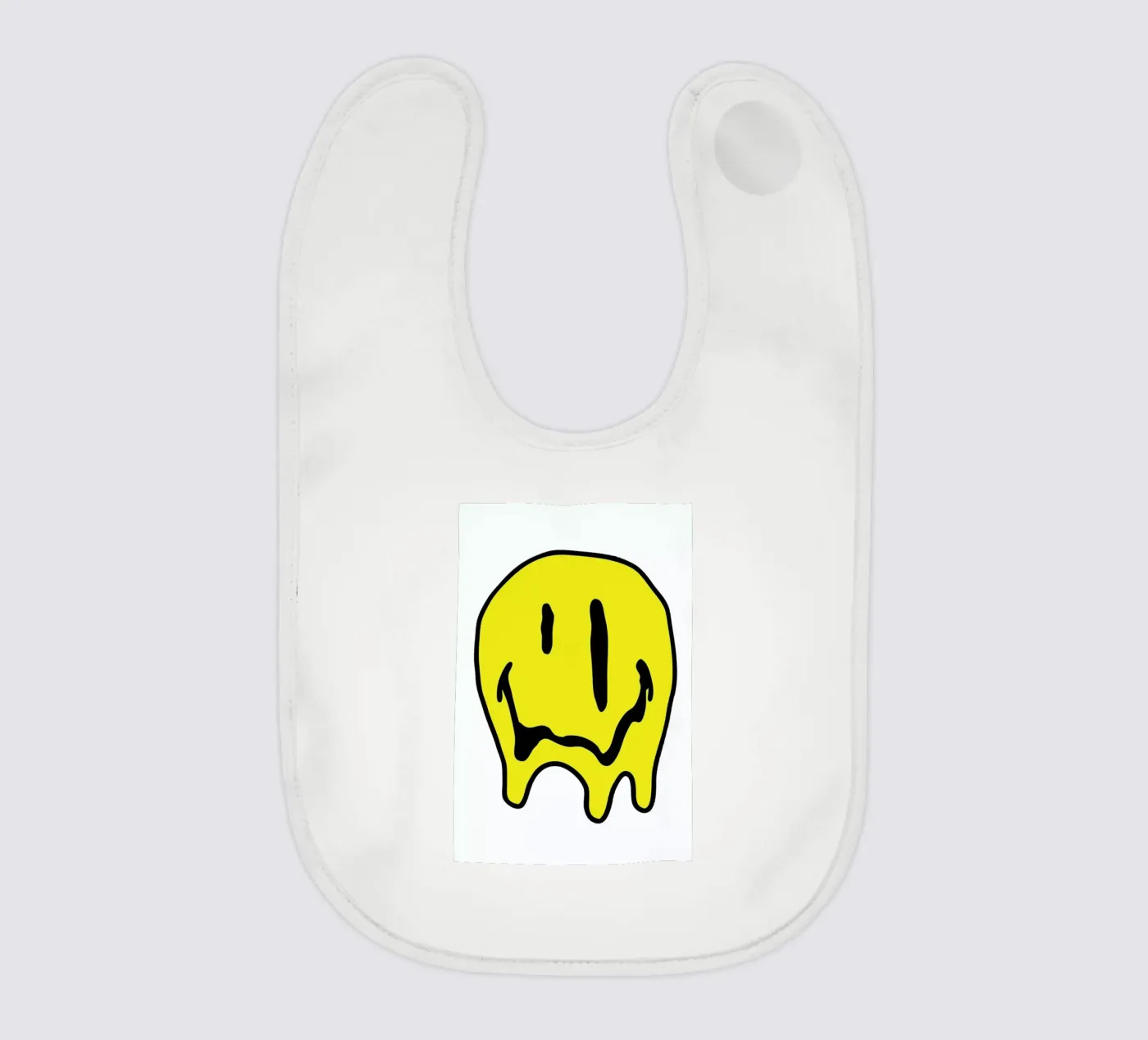 Smiley baby slabbetje van Nick Cocozza