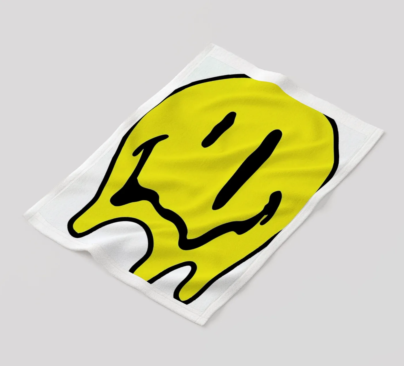 Smiley fleecedeken van Nick Cocozza