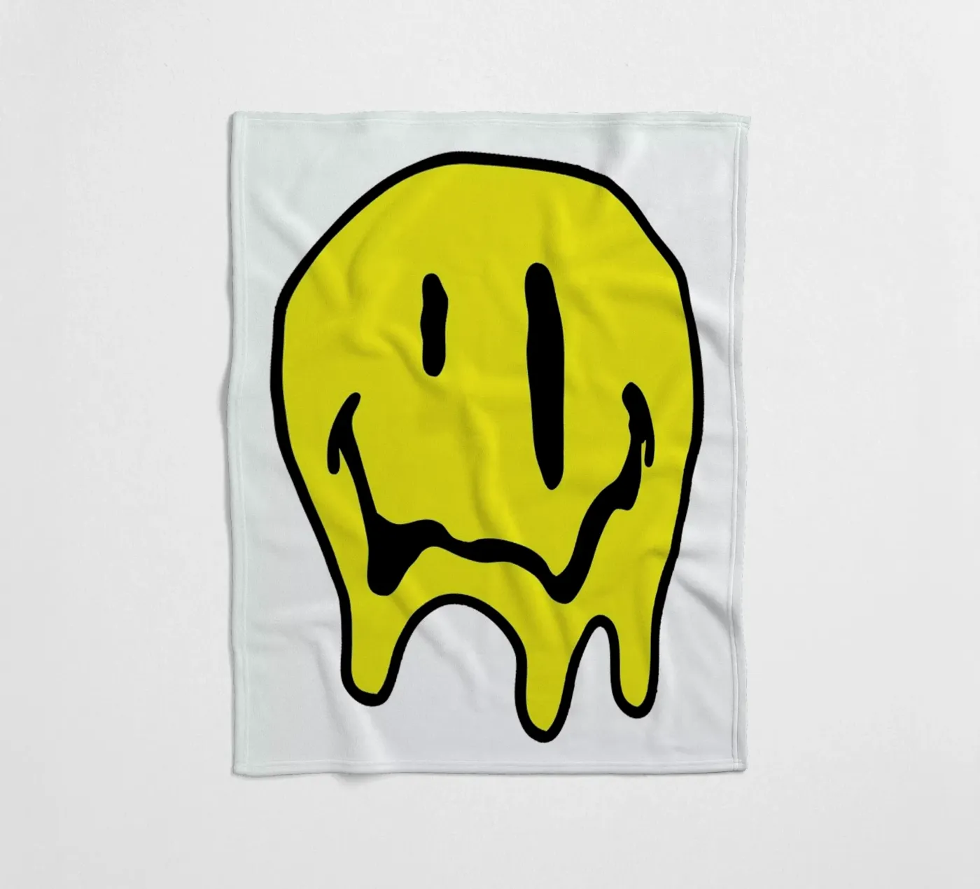 Smiley fleecedeken van Nick Cocozza