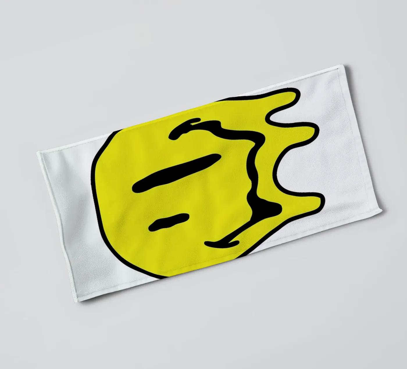 Smiley towel by Nick Cocozza