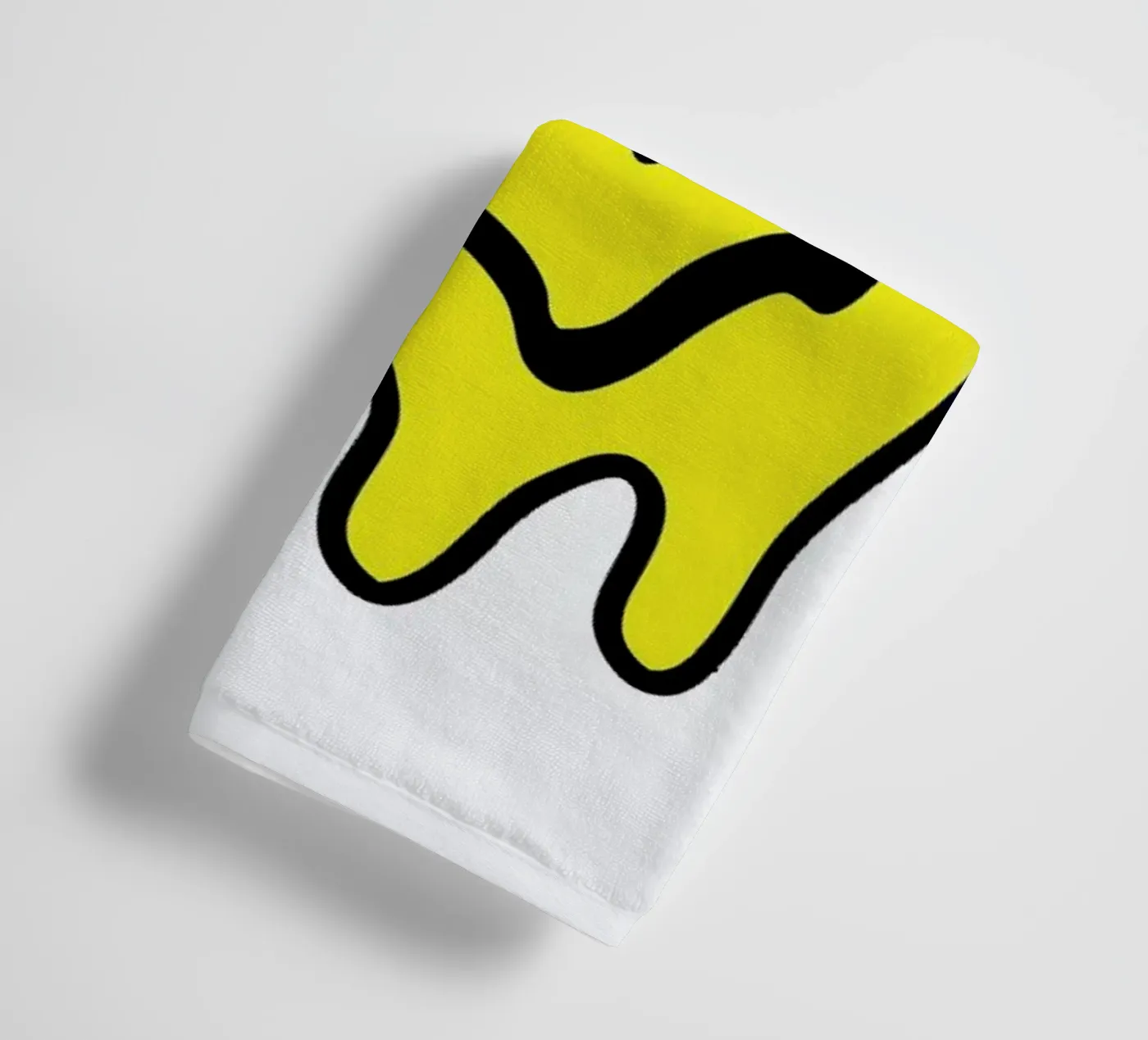 Smiley towel by Nick Cocozza
