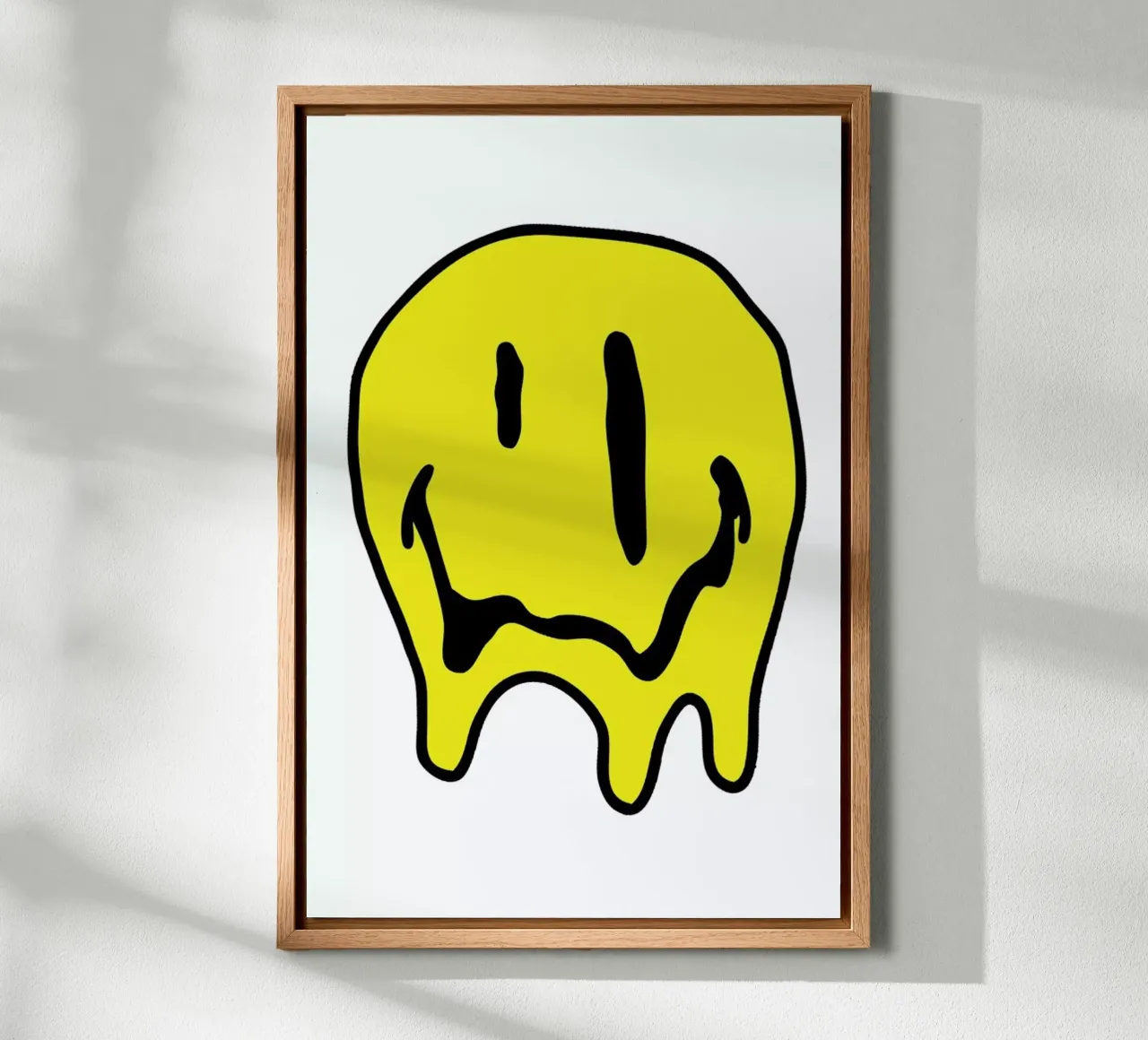 Smiley canvas by Nick Cocozza