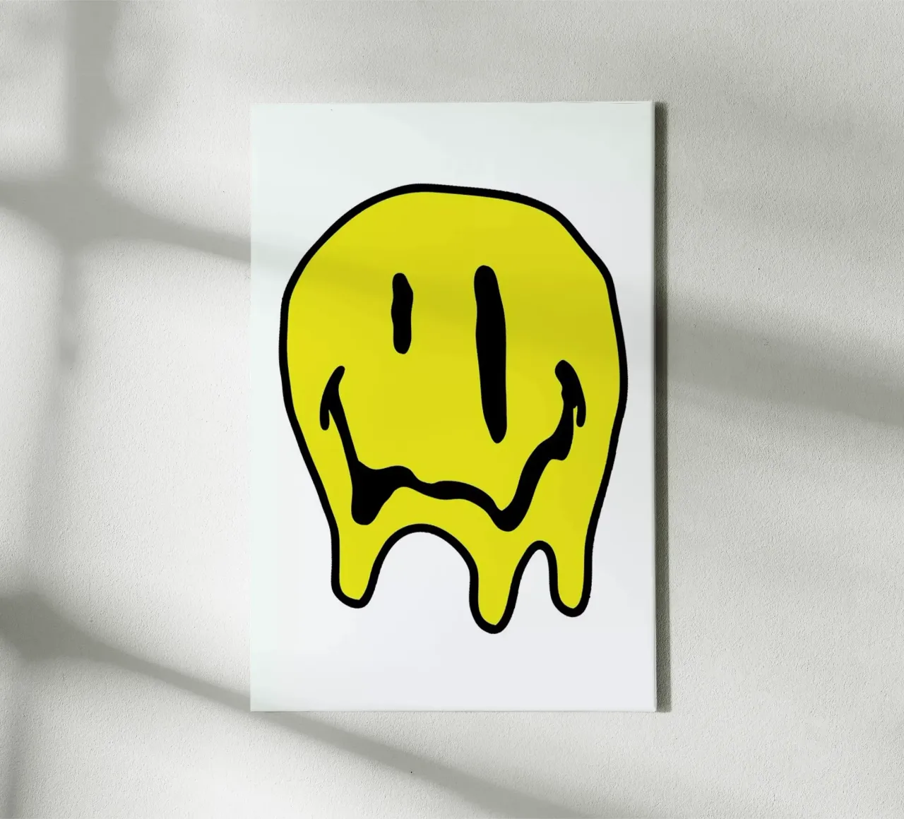Smiley canvas by Nick Cocozza