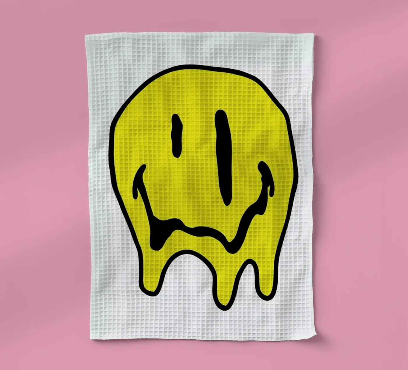 Smiley Geschirrtuch von Nick Cocozza