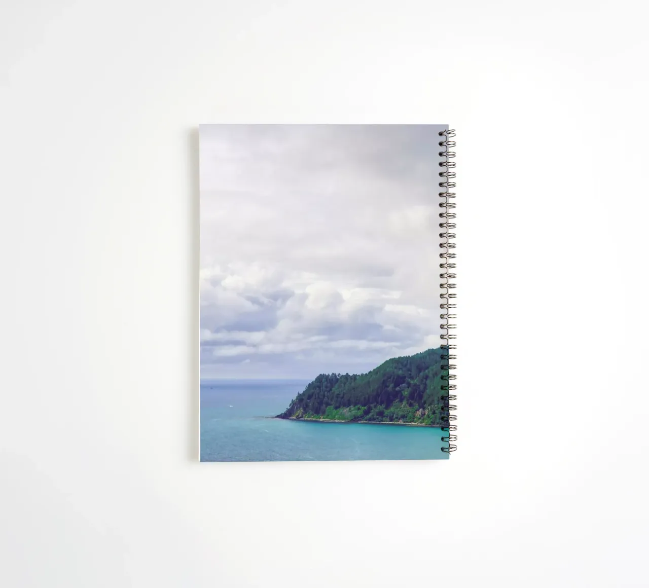 View From Paku Summit spiral notebook by Nur Mut