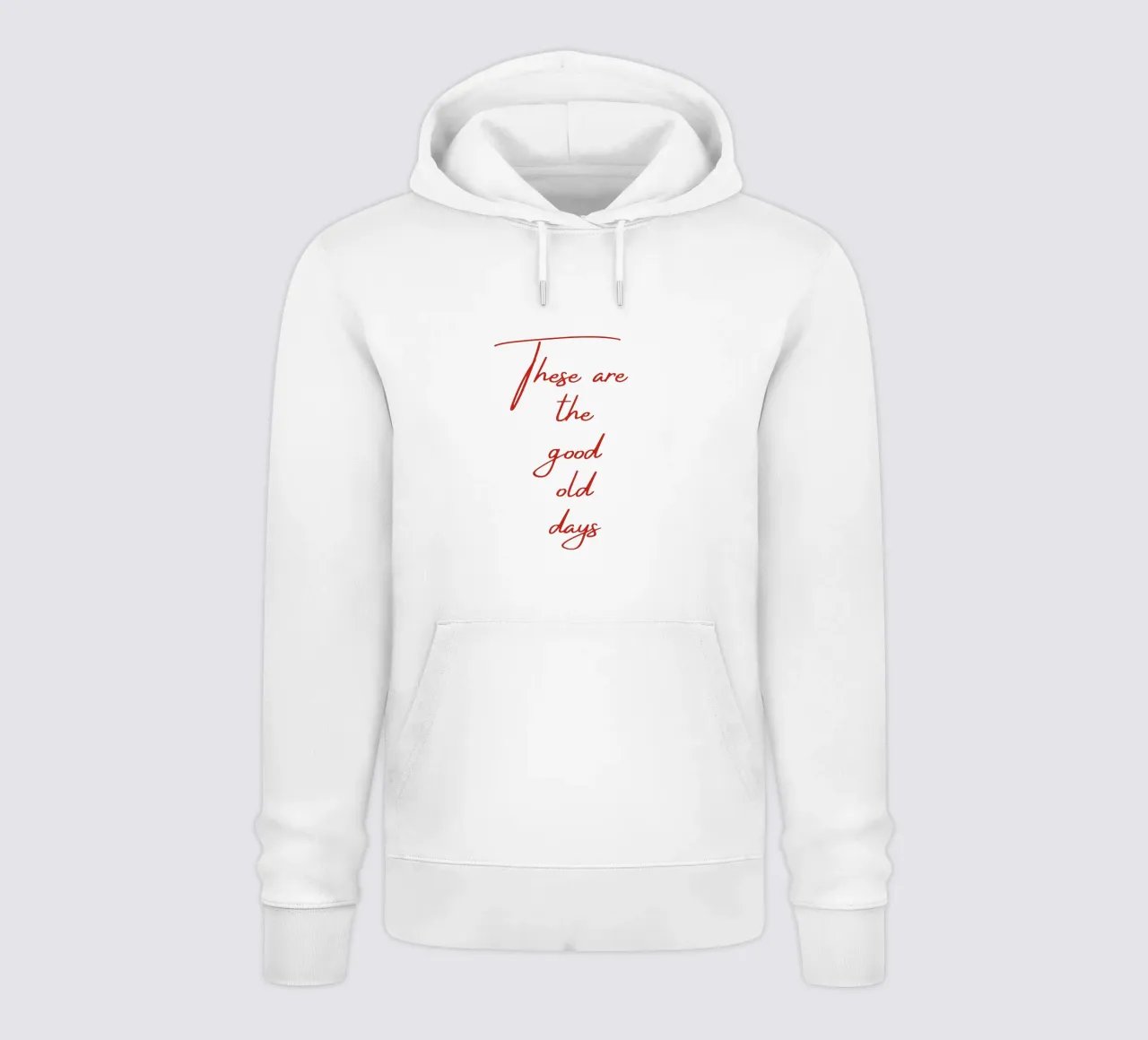 Questi sono i bei tempi andati felpa con cappuccio da pdigitalprints