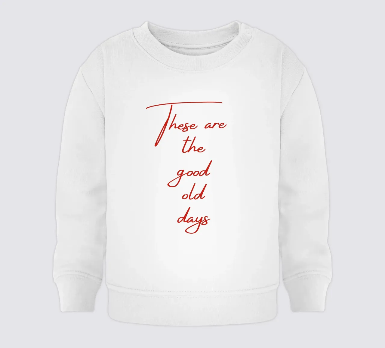 Questi sono i bei tempi andati felpa neonato da pdigitalprints