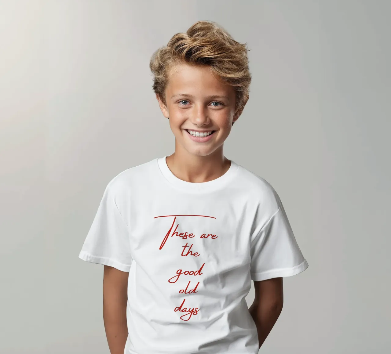 Questi sono i bei tempi andati t-shirt bambini da pdigitalprints