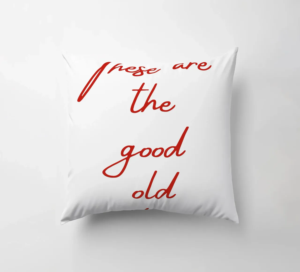 Questi sono i bei tempi andati cuscino da pdigitalprints