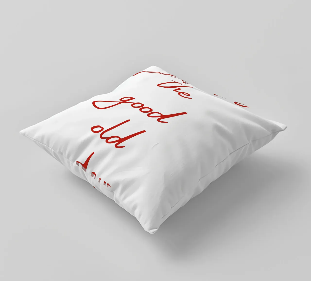 Questi sono i bei tempi andati cuscino da pdigitalprints