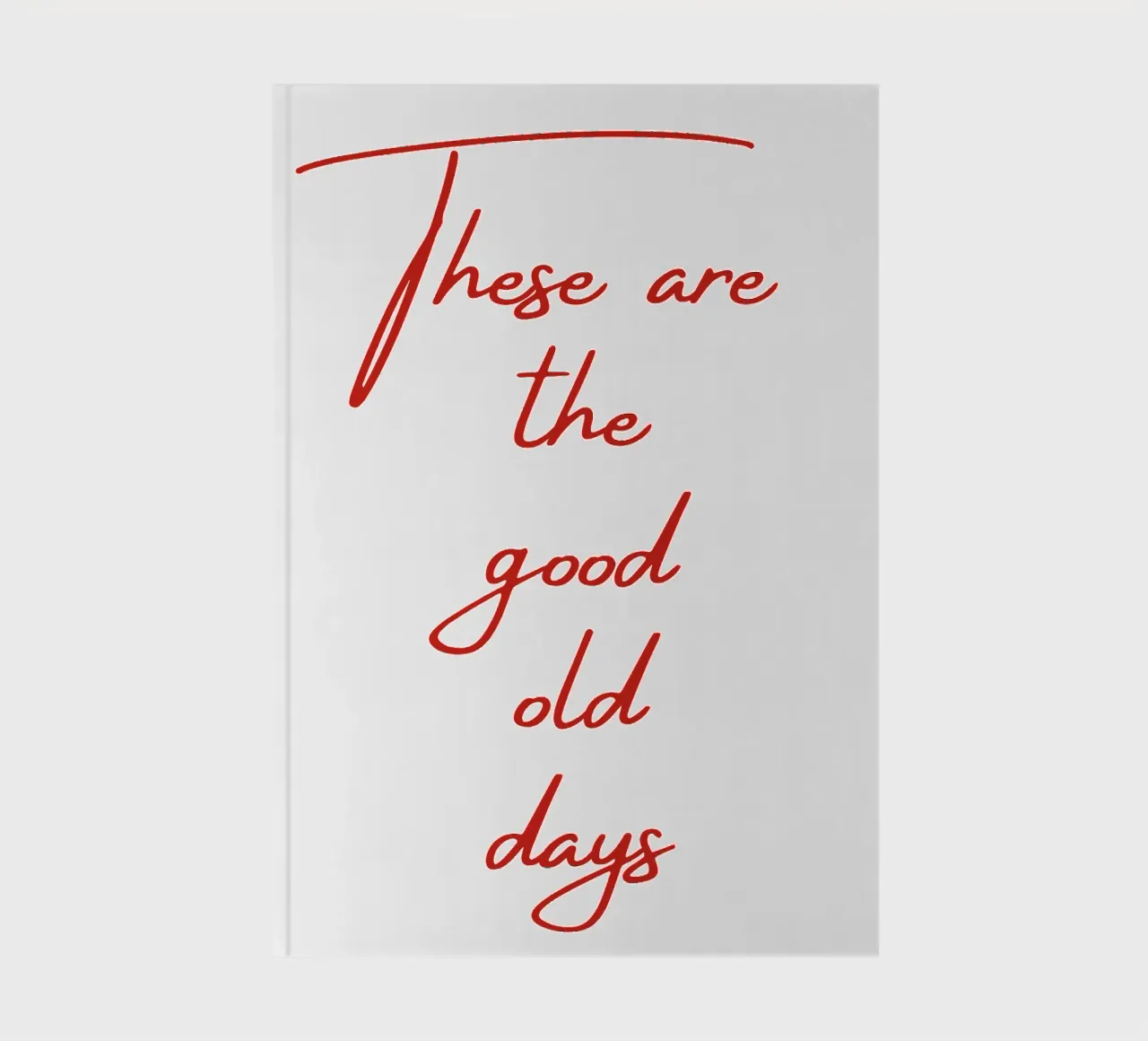 Questi sono i bei tempi andati diario da pdigitalprints