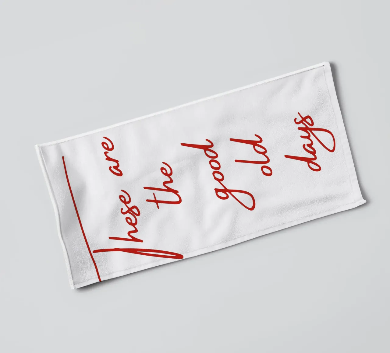 Das sind die guten alten Zeiten Handtuch von pdigitalprints