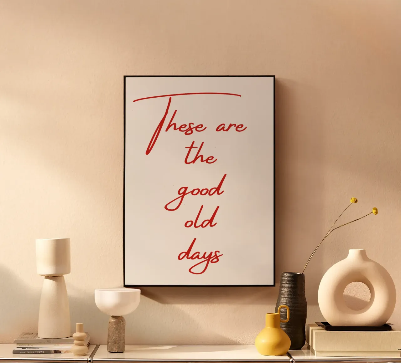 Questi sono i bei tempi andati alluminio dibond da pdigitalprints
