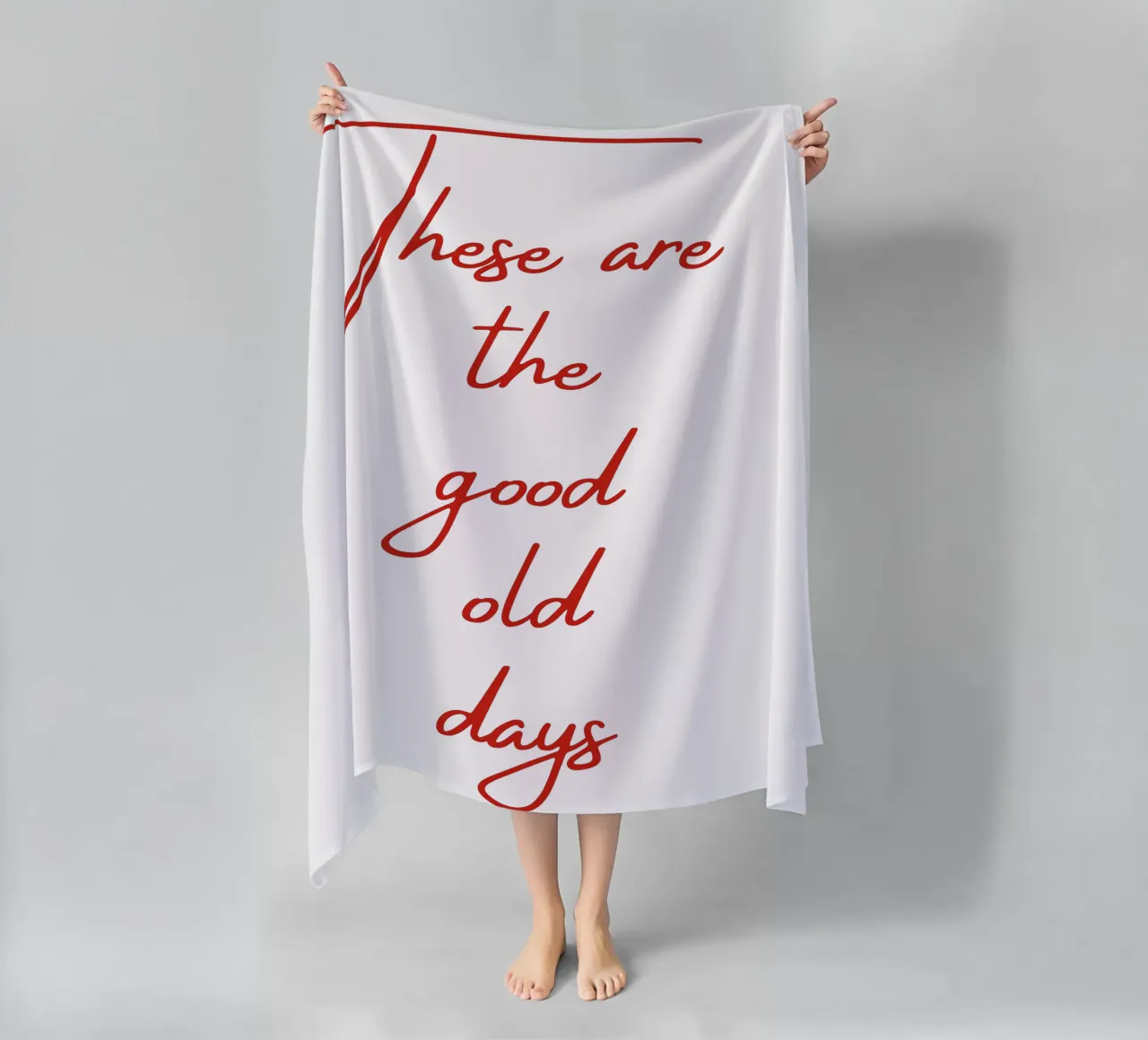 Questi sono i bei tempi andati telo mare da pdigitalprints