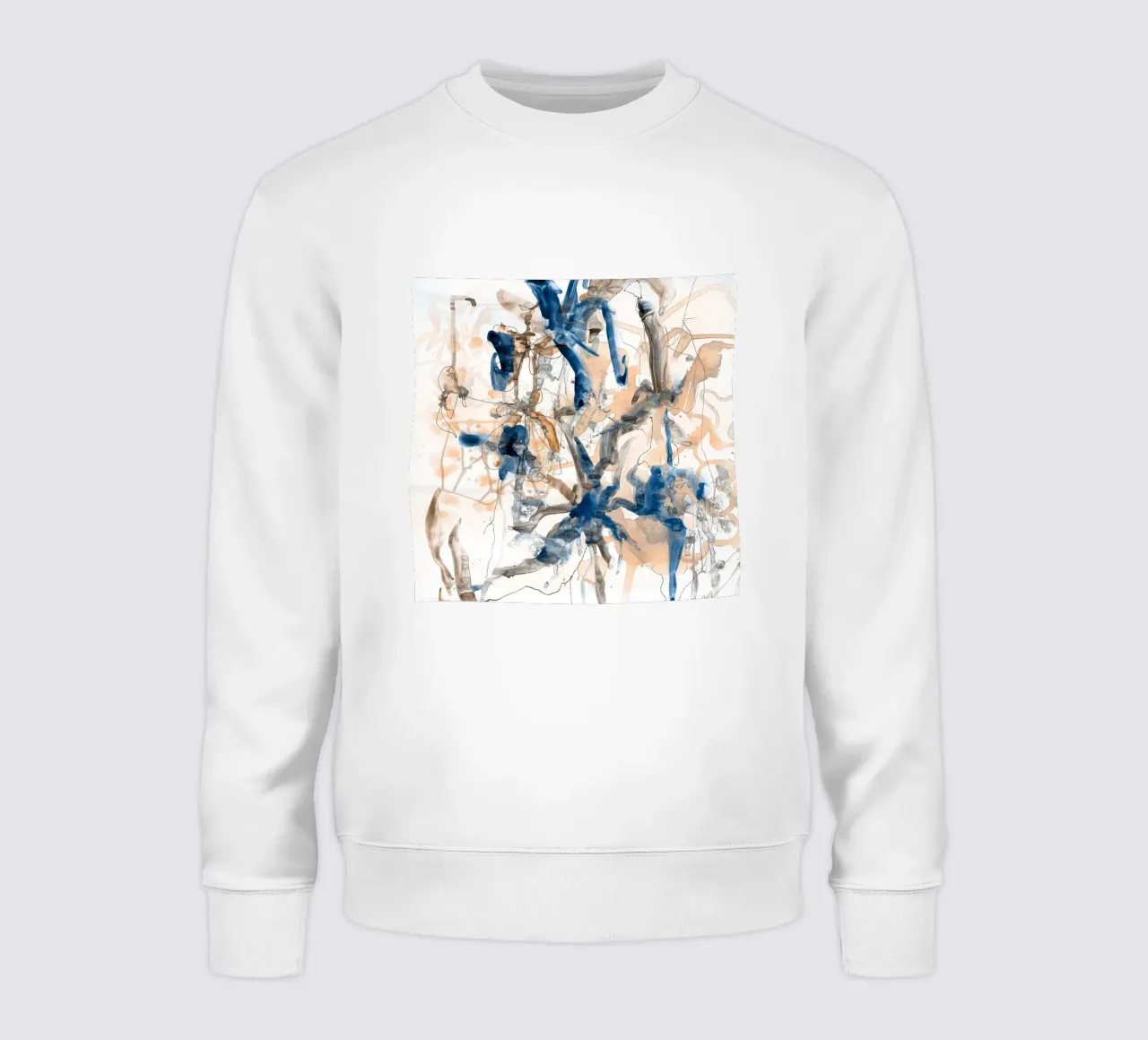 flower splash felpa da Giulio Iurissevich