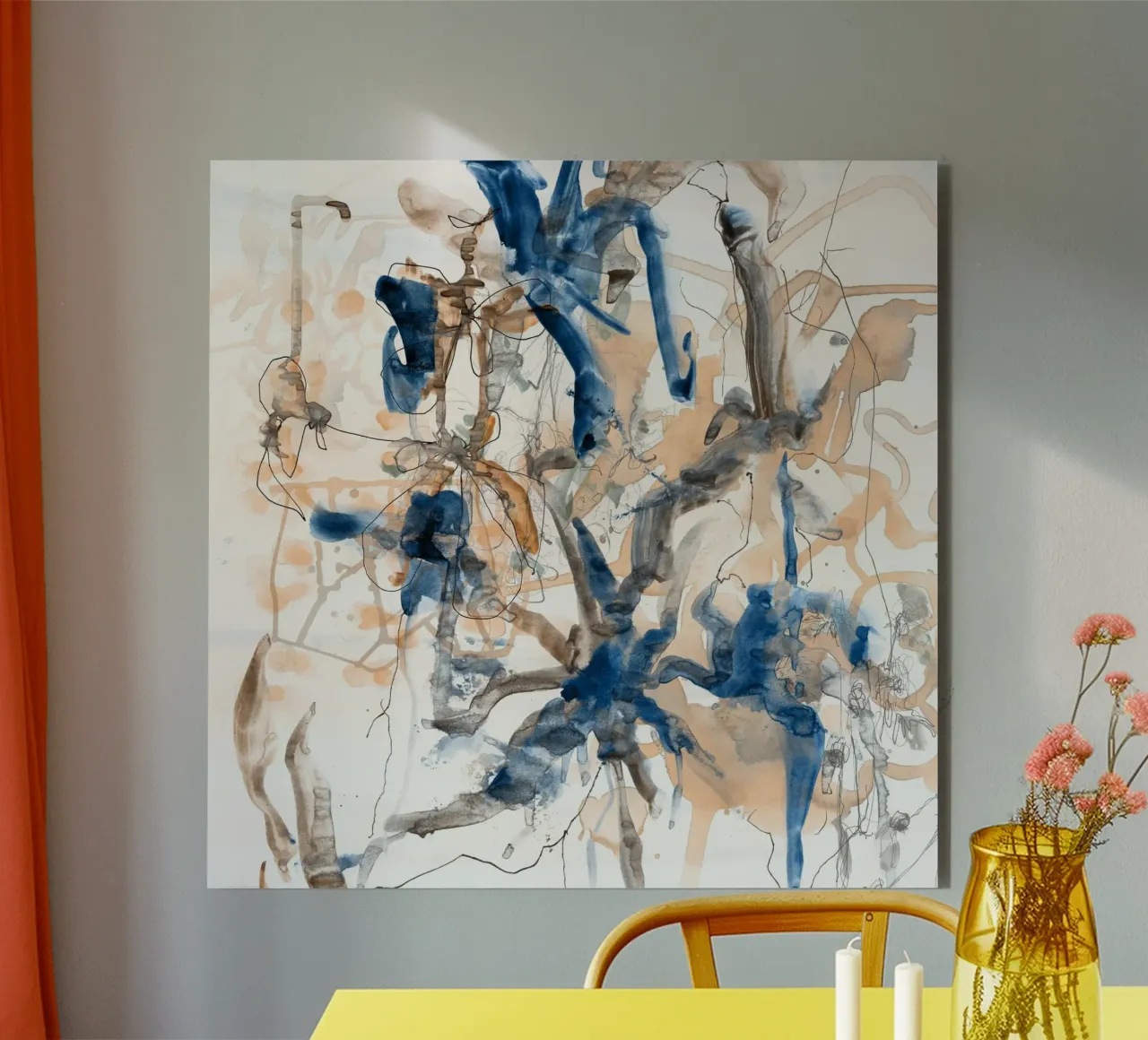 flower splash alluminio dibond da Giulio Iurissevich