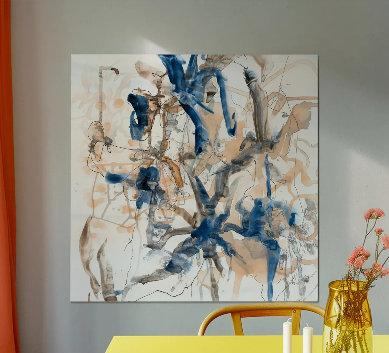 flower splash poster da Giulio Iurissevich