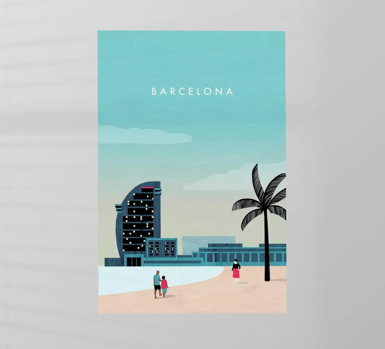 Barcelona pellicola backlit da Katinka Reinke