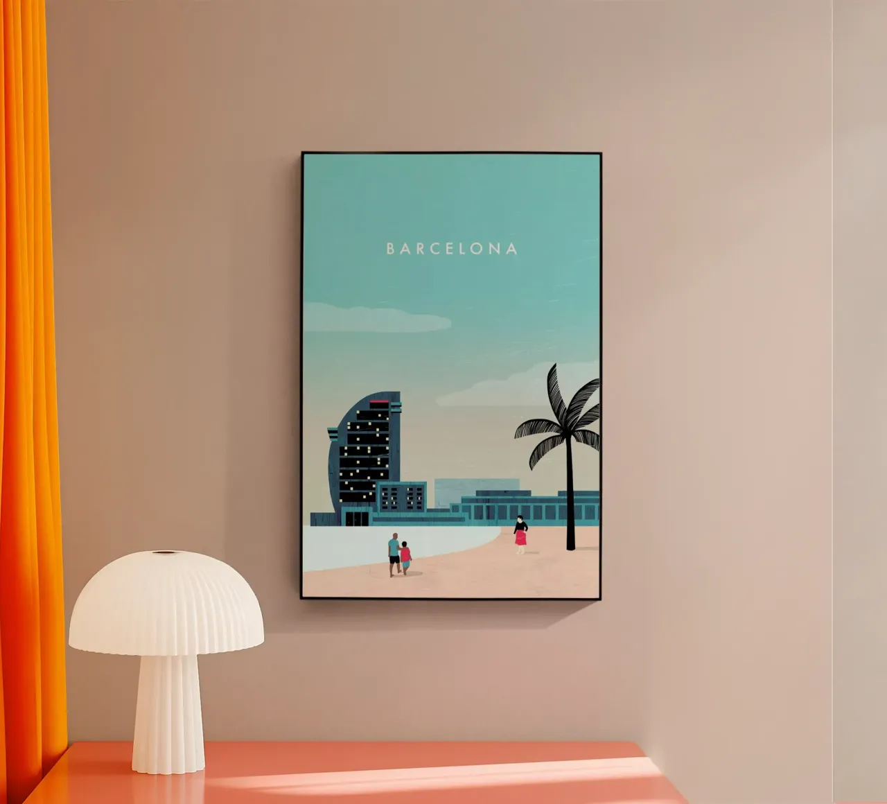 Barcelona plexiglass da Katinka Reinke