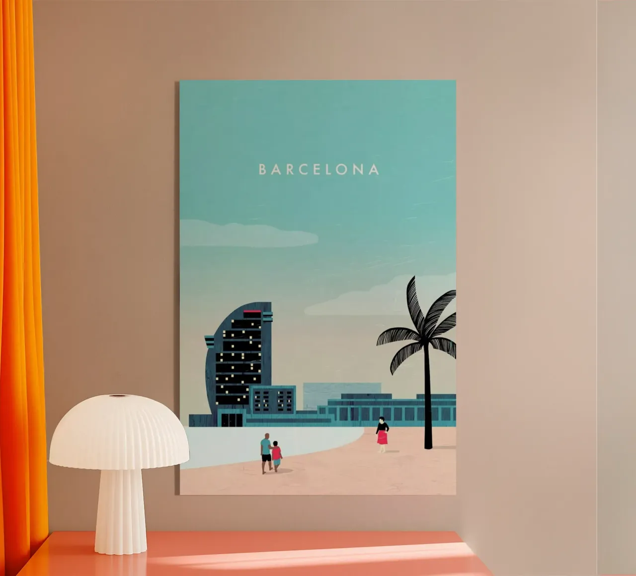 Barcelona plexiglass da Katinka Reinke