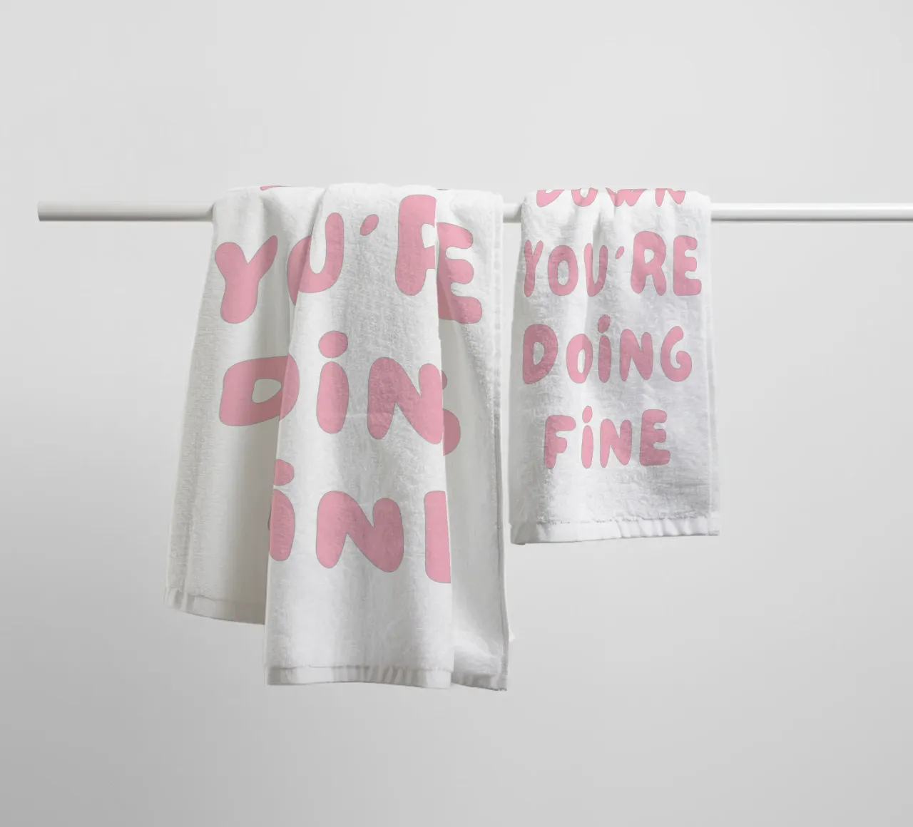 Slow down you 're doing fine towel by pdigitalprints