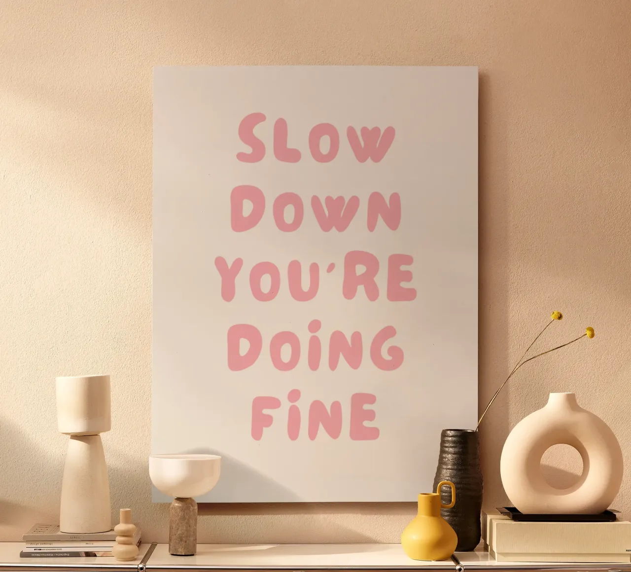 Rallenta, stai andando bene alluminio dibond da pdigitalprints