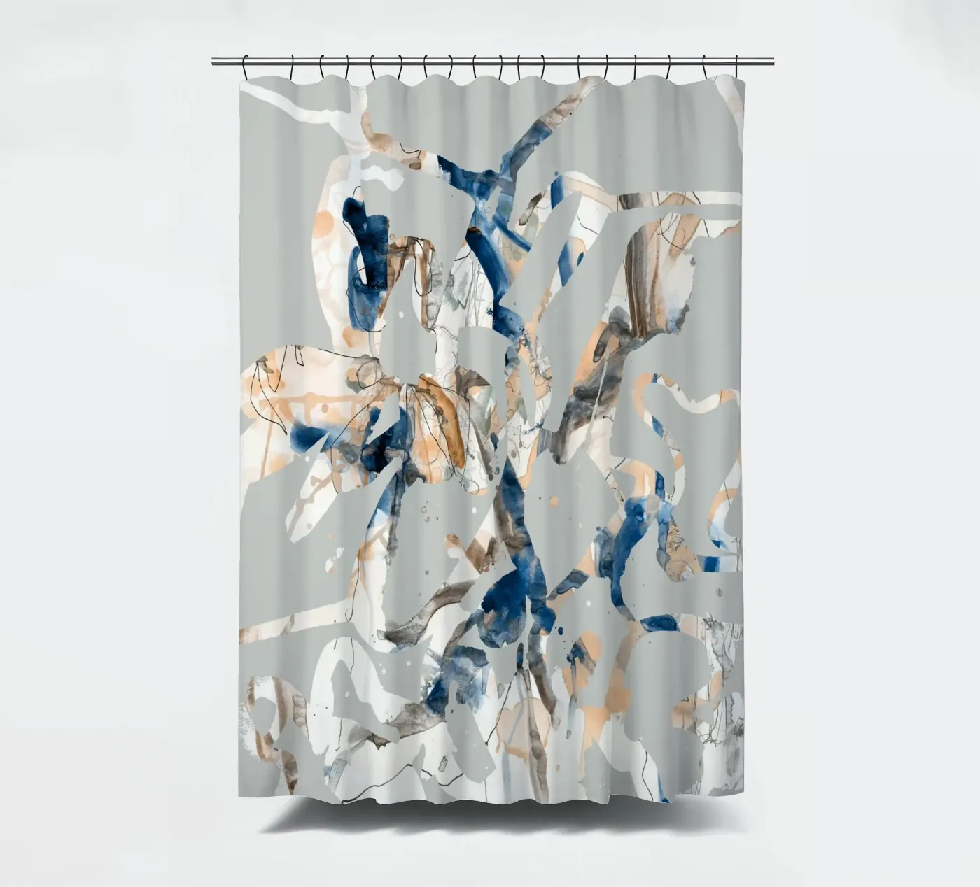 splash2 shower curtain by Giulio Iurissevich