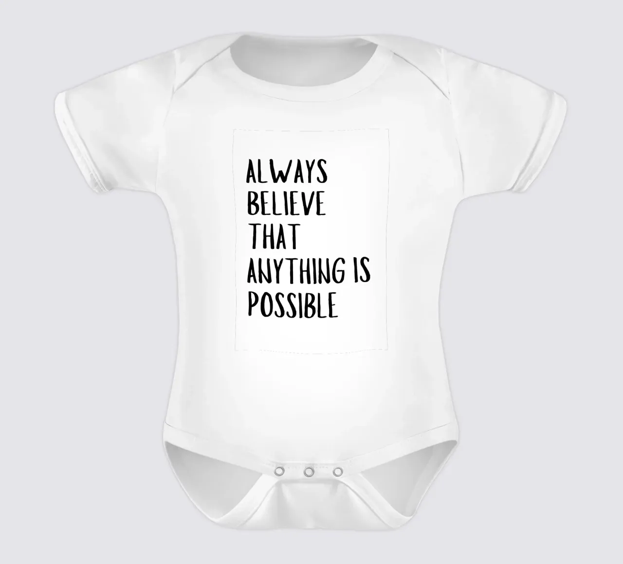 Croyez toujours que tout est possible body bébé de pdigitalprints