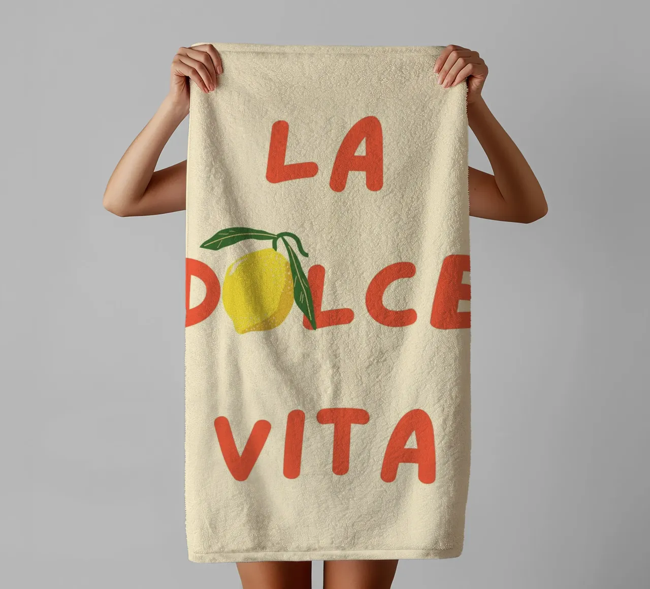 La dolce vita toalla de baño de pdigitalprints