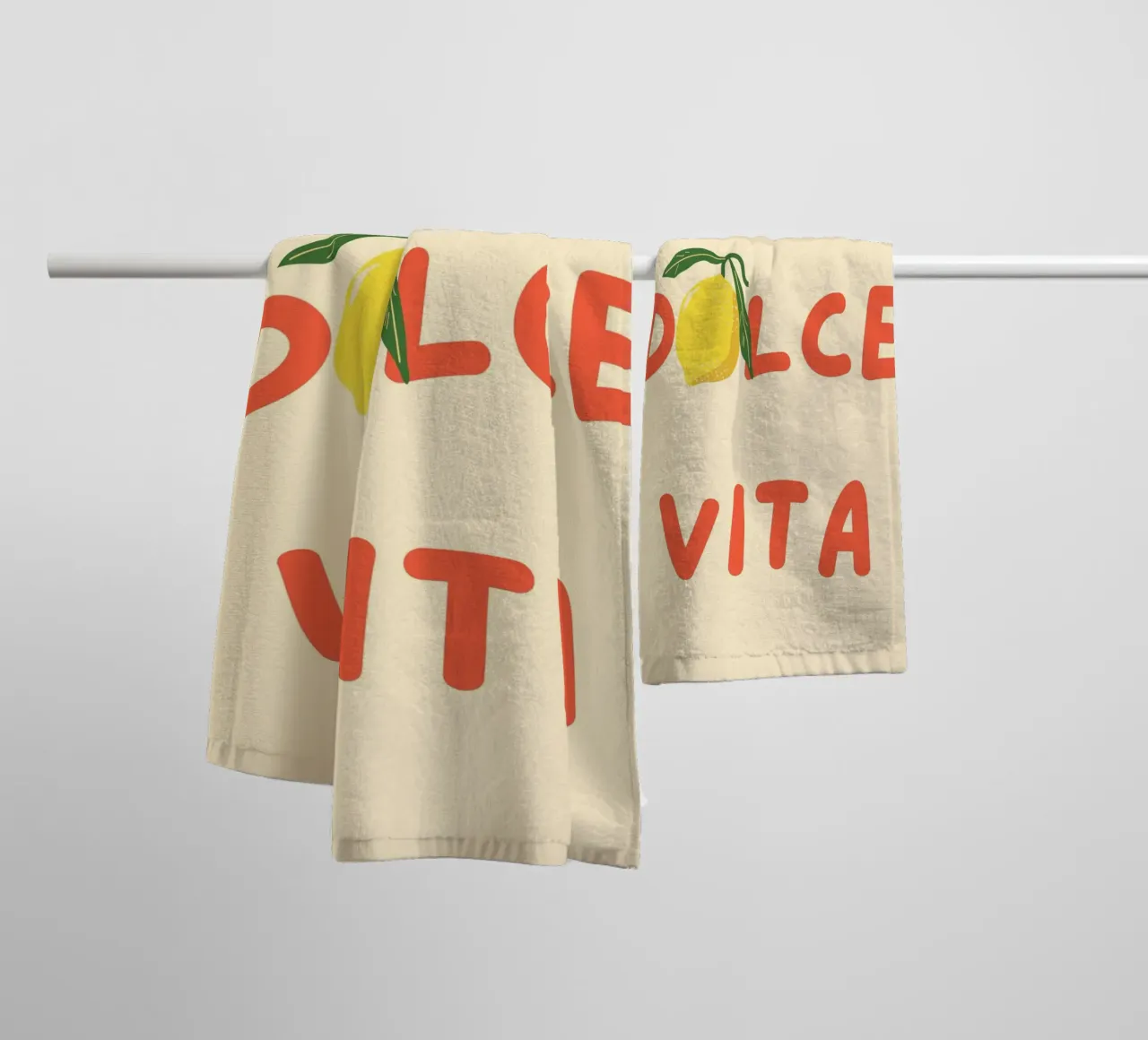 La dolce vita toalla de baño de pdigitalprints