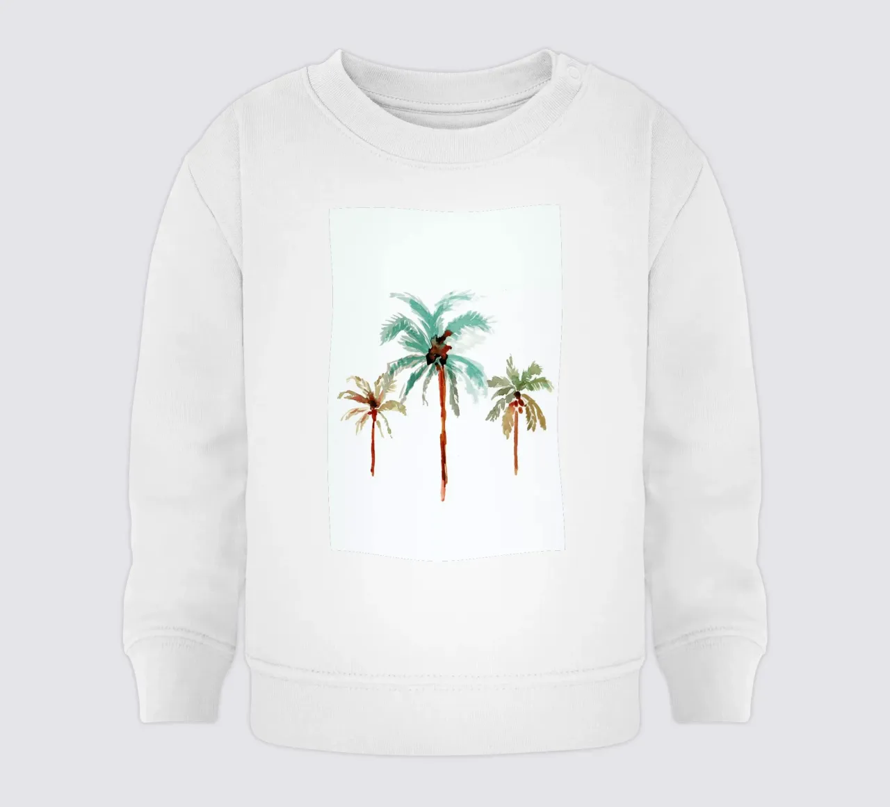 Palm Tree 1 felpa neonato da Farina Kuklinski