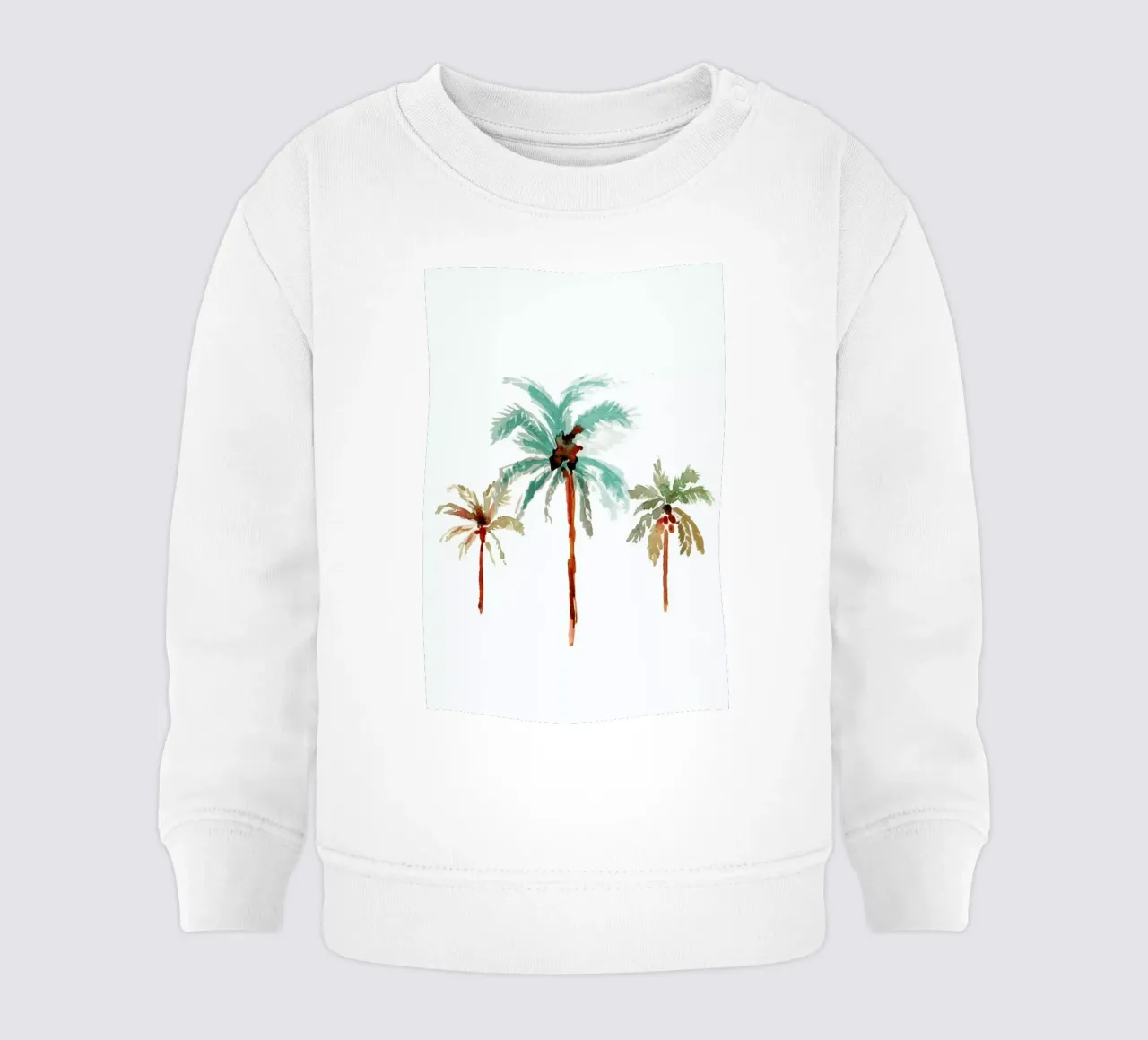 Palm Tree 1 felpa neonato da Farina Kuklinski
