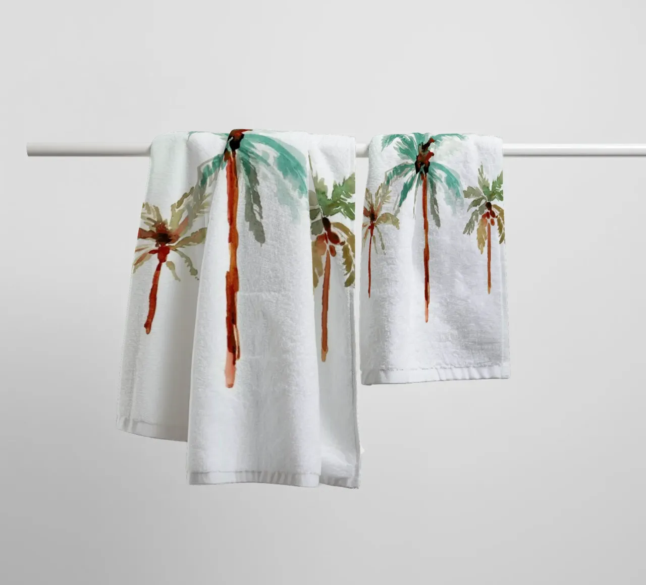 Palm Tree 1 asciugamano da bagno da Farina Kuklinski