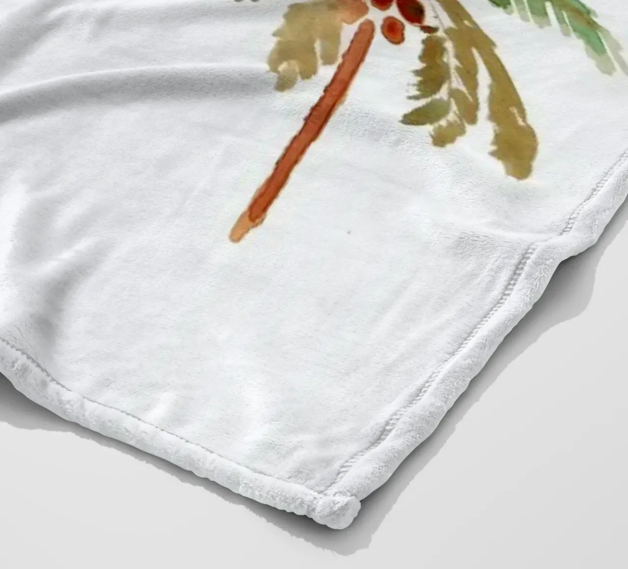 Palm Tree 1 coperta in pile da Farina Kuklinski