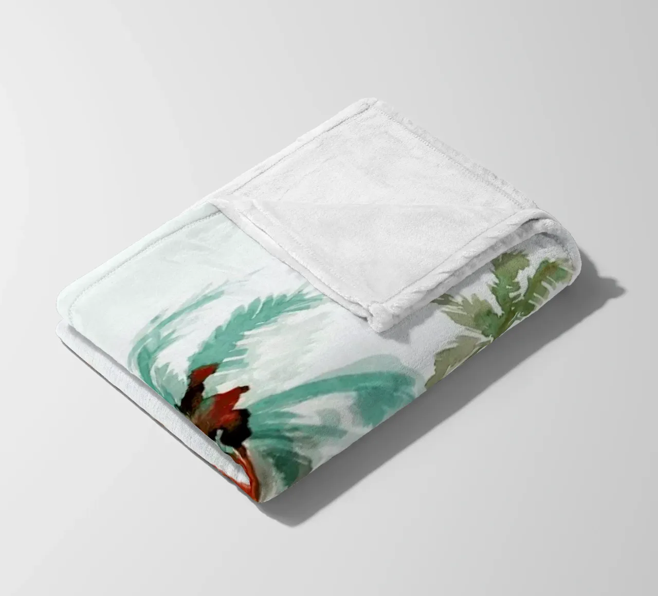 Palm Tree 1 coperta in pile da Farina Kuklinski