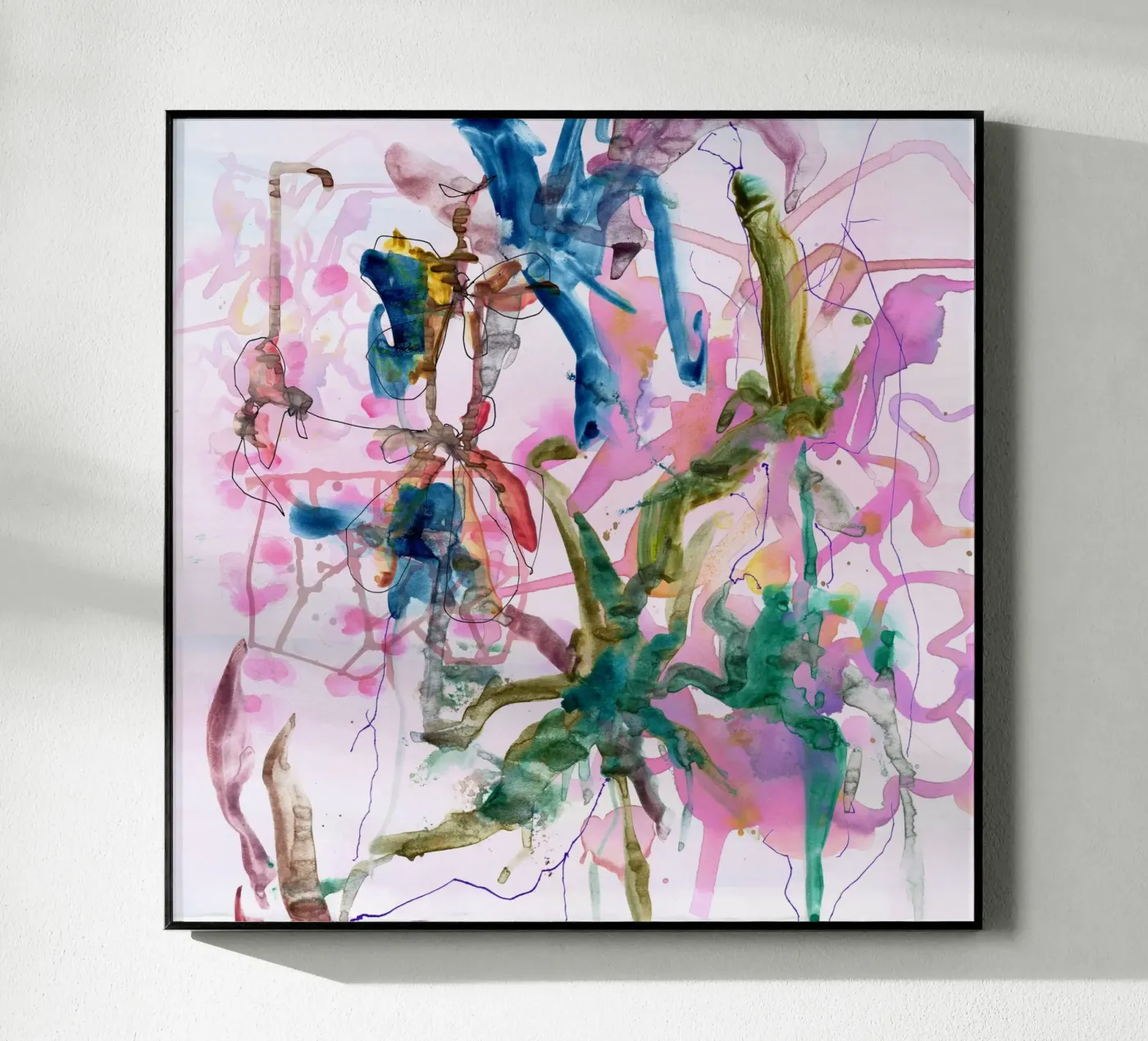 éclaboussure44 plexiglas de Giulio Iurissevich